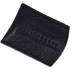 Funda de cuero negro para máquina de afeitar LRCBK
