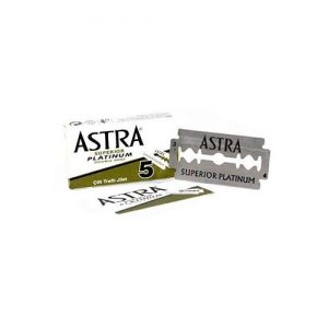 Hoja de afeitar doble filo Astra superior platinum